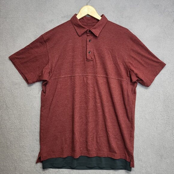 Vertx Assessor 2.0 Polo Shirt Men’s Large Reaper Red Tactical Short Sleeve - Picture 1 of 8